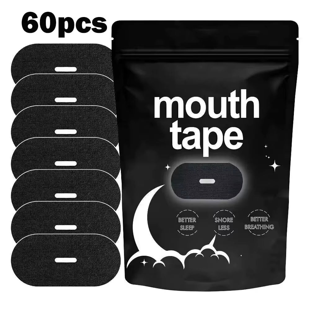 30/60/90Pcs Breathable Mouth Tape anti Snoring Sleep Strips Adhesive Tape Sleep Accessories for Improving Sleep