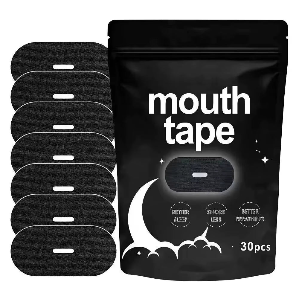 30/60/90Pcs Breathable Mouth Tape anti Snoring Sleep Strips Adhesive Tape Sleep Accessories for Improving Sleep